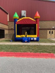 Rainbow Bounce House