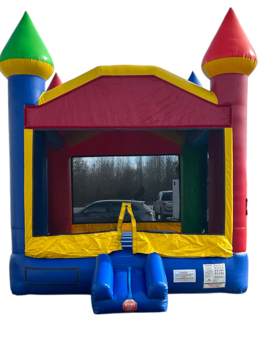 Rainbow Bounce House