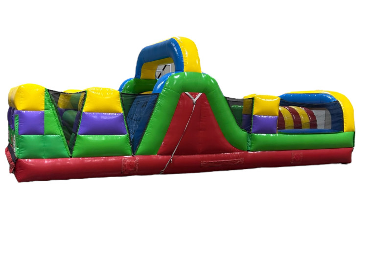 30' Obstacle Course with Slide