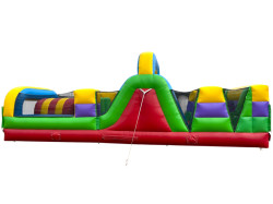 Photoroom 20250405 224305 1743911033 30' Obstacle Course with Slide